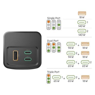 Hama High Power Lithium-Ion (Li-Ion) 24000 mAh Grå