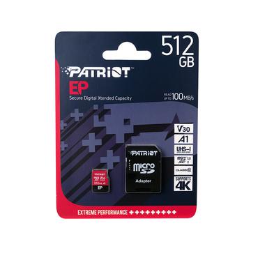 Patriot EP Series - flash-minneskort - 1 TB - mikroSDXC UHS-I