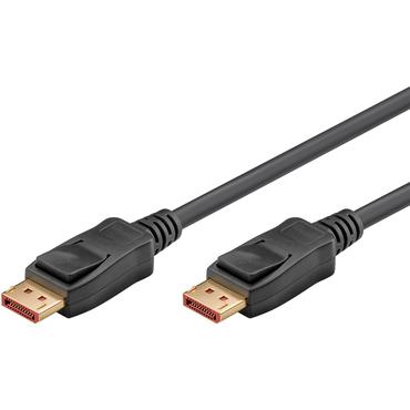 DisplayPort&trade; Cable 2.1, Certified, 80&nbsp;Gbit/s, 1 m, black