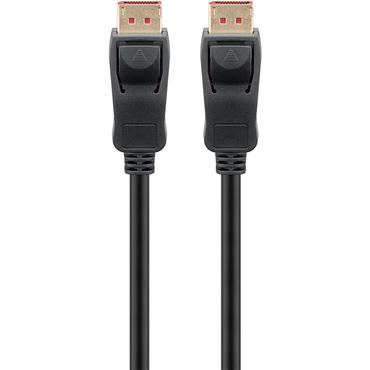 DisplayPort&trade; Cable 2.1, Certified, 80&nbsp;Gbit/s, 1 m, black
