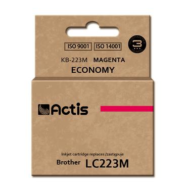 Actis KB-223M bl&aelig;k (erstatning Brother LC223M; Standard; 10 ml; r&oslash;d)