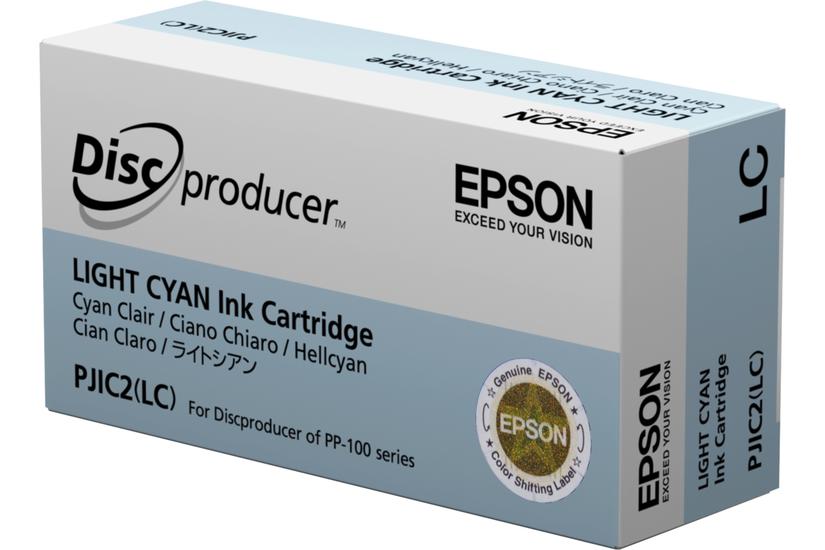 Epson Discproducer PJIC7(LC) - ljus cyan - original - bl&auml;ckpatron