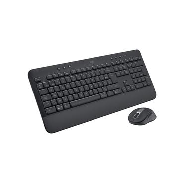Logitech Signature MK650 Combo for Business - sats med tangentbord och mus - AZERTY - belgisk - grafit Inmatningsenhet
