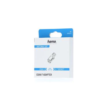 Hama 00205223 koaksial forbinder F-type 1 stk