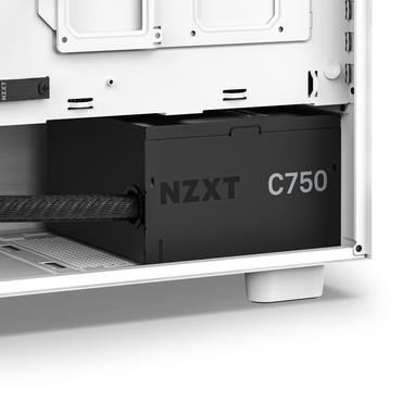 NZXT C-Series C750 str&ouml;mf&ouml;rs&ouml;rjning - ATX12V 2.4/ EPS12V 2.92 - Mattsvart