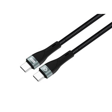 Conceptronic ETTA01B20 USB-kabel USB 2.0 2 m USB C Sort