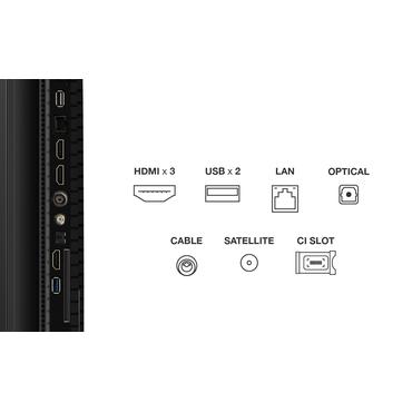 TCL P7K 65P7K TV 165,1 cm (65") 4K Ultra HD Smart TV Wi-Fi Metallic 450 cd/m²