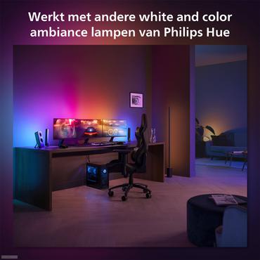 Philips Hue Play - ljusslinga - LED - 20 W - flerf&auml;rgat/vitt ljus - svart