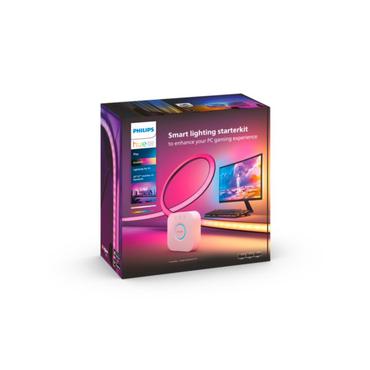 Philips Hue Play - ljusslinga - LED - 20 W - flerf&auml;rgat/vitt ljus - svart