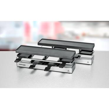 Rommelsbacher RC 1600 raclette grill 8 person(er) 795 W Sort, S&oslash;lv