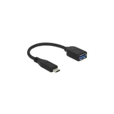Delock Premium - USB typ C-adapter - USB typ A till 24 pin USB-C - 10 cm