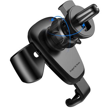 Uchwyt Baseus Uchwyt grawitacyjny Baseus na kratkÄ™ samochodu - czarny