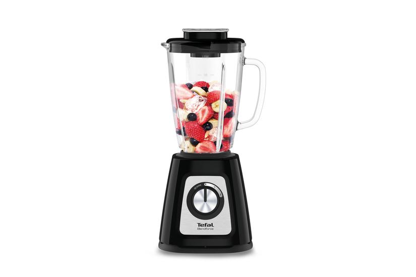 Tefal BlendForce II BL4358 1,25 L Bordplade blender 800 W Sort, Børstet stål