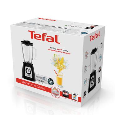 Tefal BlendForce II BL4358 1,25 L Bordplade blender 800 W Sort, Børstet stål