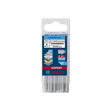Bosch Expert CYL-9 MultiConstruction - borebit - for beton, plastik, st&aring;, bl&oslash;dtr&aelig;, bl&oslash;d flise, multimateriale - 10 stykker