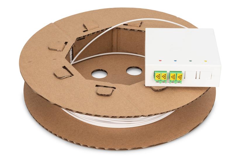 Digitus DN-948050-1 stikd&aring;se Fiberoptisk Hvid