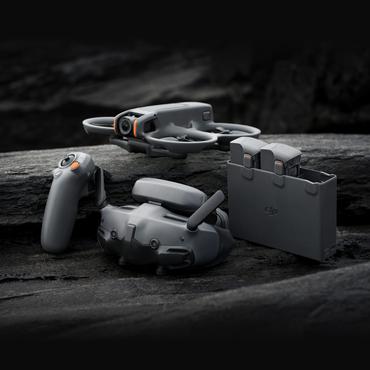 DJI Avata 2 Fly More Combo (3 Batteries) 4 rotorer Quadrokopter 12 MP 3840 x 2880 pixel 2150 mAh Sort
