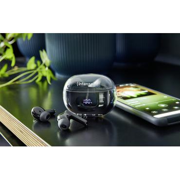 Intenso - True wireless-h&ouml;rlurar med mikrofon