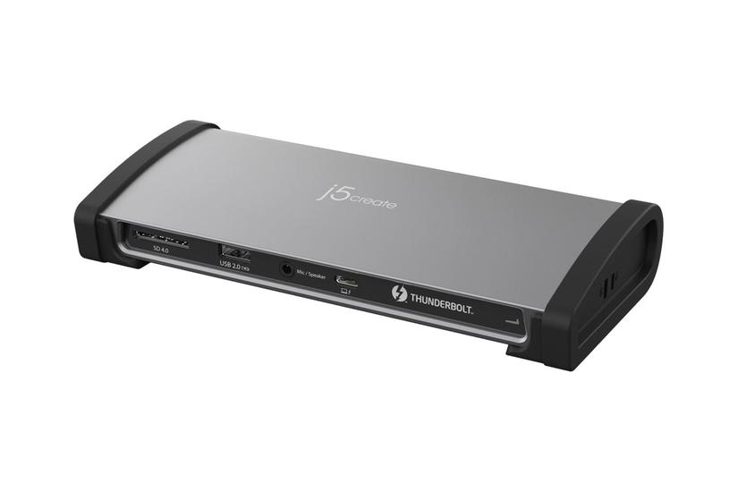 j5create JTD562 - dockingstation - USB-C / Thunderbolt 3 / Thunderbolt 4 - 2 x Thunderbolt 4 - GigE