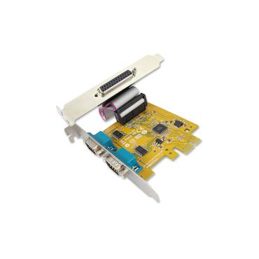 Sunix MIO6479A - parallellt/seriellt kort - PCIe 2.0 - 2 portar
