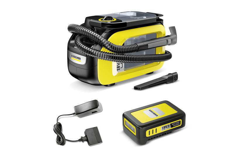 Kärcher SE 3-18 COMPACT - støvsuger - beholder - 1 batteri, inkluderet oplader