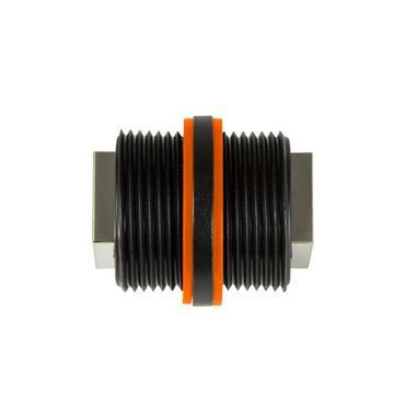 LogiLink NP0081 kabelsamler 2x RJ45 Sort