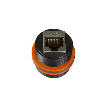 LogiLink NP0081 kabelsamler 2x RJ45 Sort