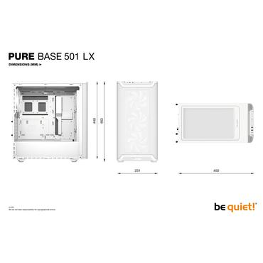 be quiet! Geh Pure Base 501 LX White
