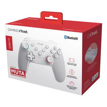 Trust GXT 1246W MUTA Hvid Bluetooth Gamepad Nintendo Switch, Nintendo Switch Lite