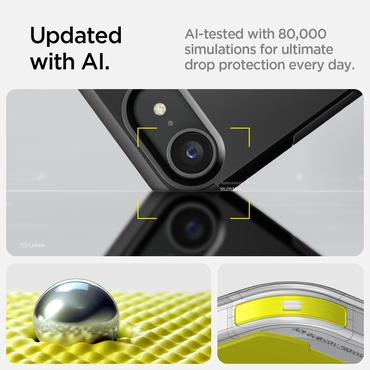 Spigen Tough Armor AI (MagFit) mobiltelefon etui 15,5 cm (6.1") Cover Sort