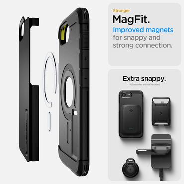 Spigen Tough Armor AI (MagFit) mobiltelefon etui 15,5 cm (6.1") Cover Sort
