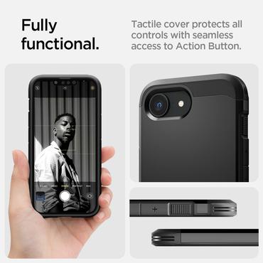 Spigen Tough Armor AI (MagFit) mobiltelefon etui 15,5 cm (6.1") Cover Sort