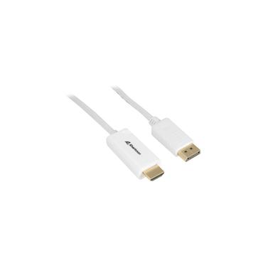 Sharkoon DisplayPort-kabel - 2 m - DisplayPort - HDMI - 1,2 - 4096 x 2160 pixlar - 60 hz