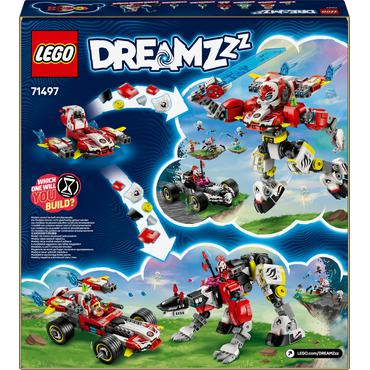 LEGO Dreamzzz 71497 Tygrysi mech Coopera i hot rod Zero