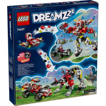LEGO Dreamzzz 71497 Tygrysi mech Coopera i hot rod Zero