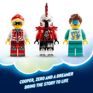 LEGO Dreamzzz 71497 Tygrysi mech Coopera i hot rod Zero