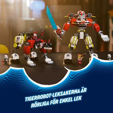 LEGO Dreamzzz 71497 Tygrysi mech Coopera i hot rod Zero