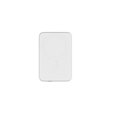 nevox PB-2292 powerbank Lithium polymer (LiPo) 5000 mAh Trådløs opladning Sølv, Hvid