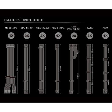 *TC-1300T 1300W 80PLUS   TITANUM FULL MODULAR