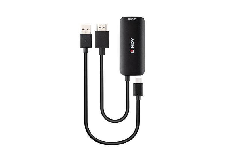 Lindy Videotransformator - 3840 x 2160 pixlar - Svart