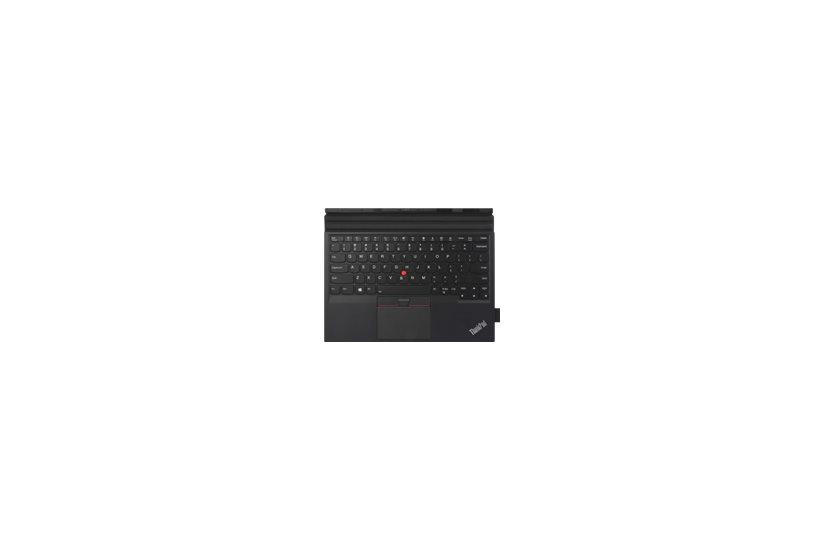 Lenovo ThinkPad X1 Tablet Thin Keyboard gen 2 - tastatur - med ClickPad, Trackpoint - QWERTY - tysk - midnat sort