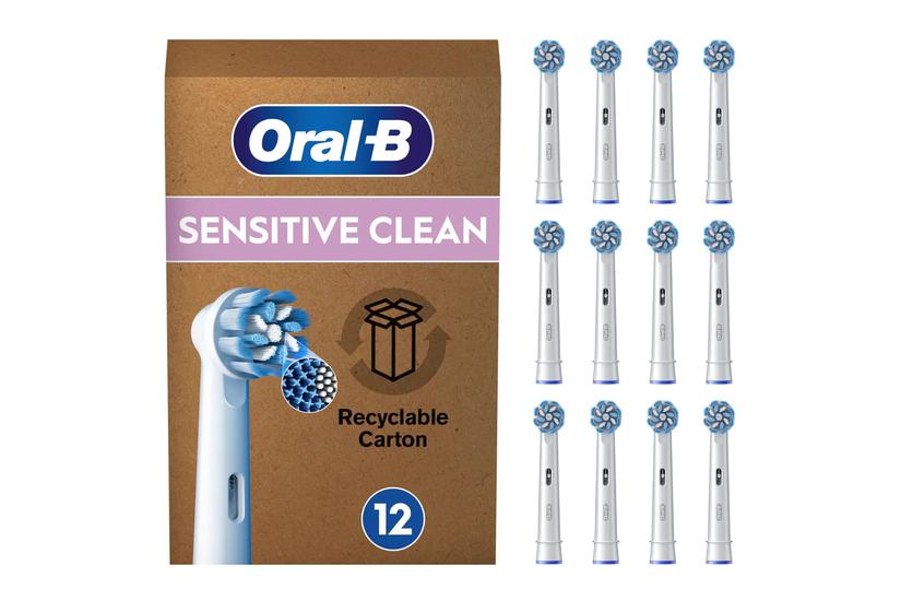 Borsthuvud Sensitive Clean 12st