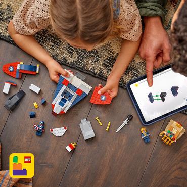 LEGO Marvel 76319 Kapitan Ameryka kontra Thanos