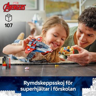 LEGO Marvel 76319 Kapitan Ameryka kontra Thanos