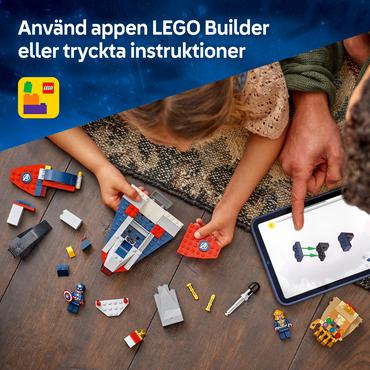 LEGO Marvel 76319 Kapitan Ameryka kontra Thanos