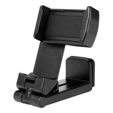 DELTACO - stativ / monteringsfäste för mobiltelefon - portabel, med klämma, universell