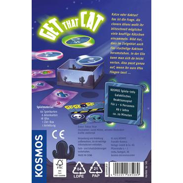 Kosmos 47855945 brætspil 20 min. Kortspil Rejser/eventyr