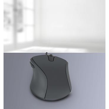 SPEEDLINK AXON Silent & Antibacterial - mus - USB - sort