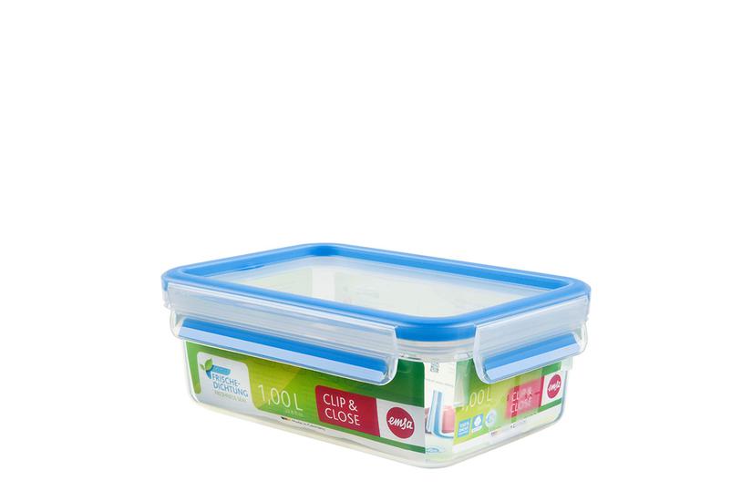 EMSA 508540 enhed til madopbevaring Rektangulær Kasse 1 L Transparent 6 stk