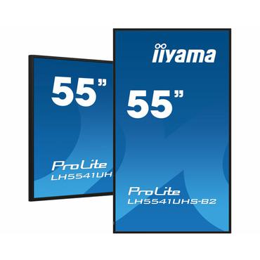 iiyama ProLite LH5541UHS-B2 55" Klass (54.6" visbar) LED-bakgrundsbelyst LCD-skärm